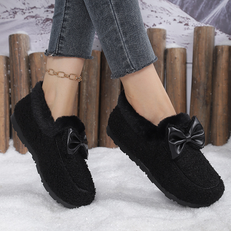Sewing Fleece - Women Winter Warm Shoes Plush Fleece