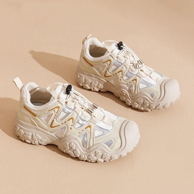 Sewing Cloth - Ladies Outdoor Trekking Sneakers Mesh Breathable
