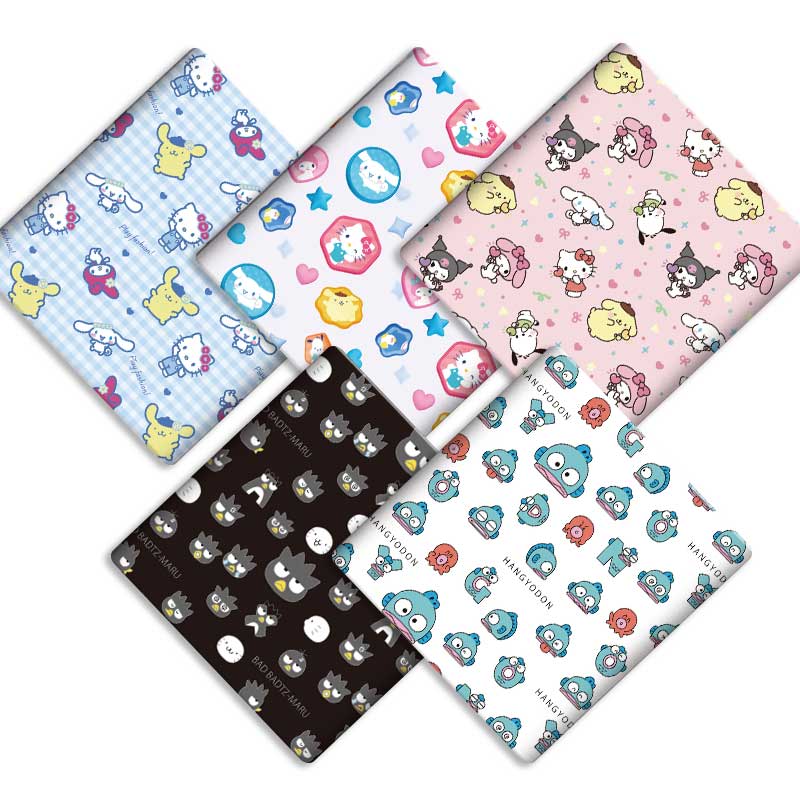 Sewing In Textile - Hot Sanrio fabric Cartoon 140x50cm fabric