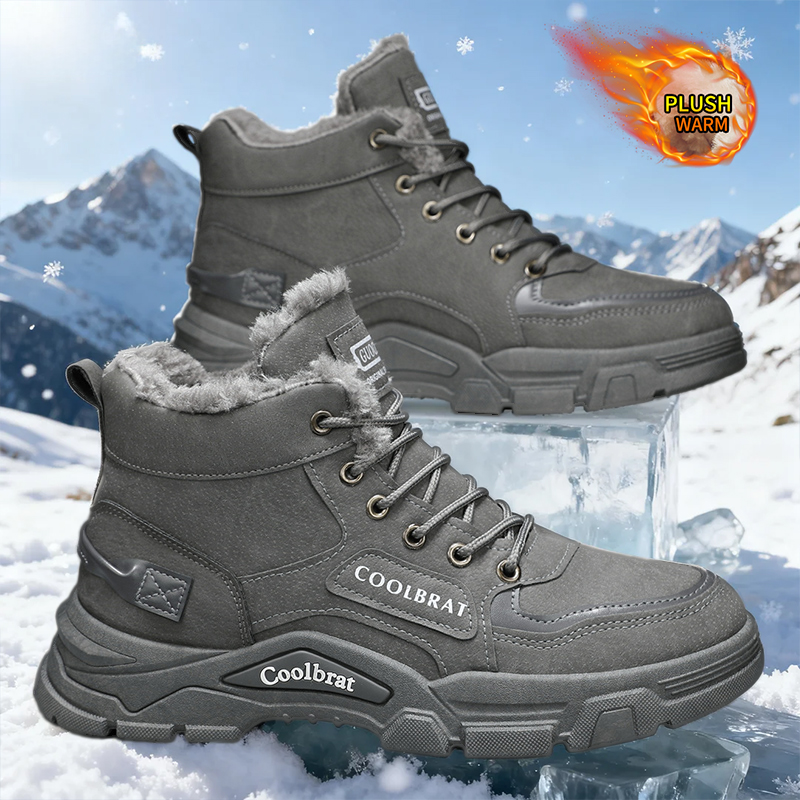 Sewing Fleece - Men's Trendy High-Top Casual Sports Boots