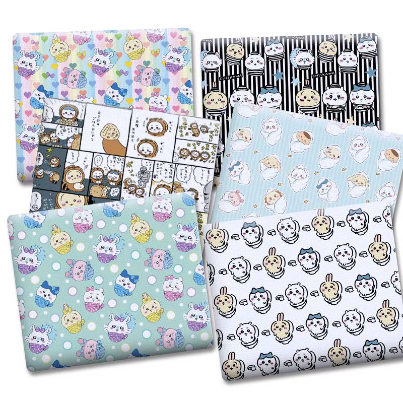 Sewing In Textile - Cartoon fabric 140x50CM cotton fabric Patchwork
